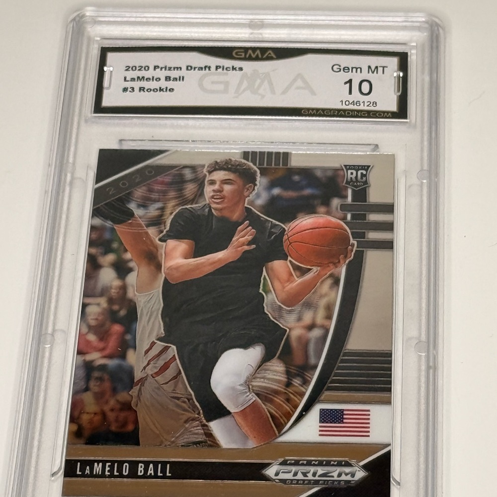 2020 Prizm Draft Picks LaMelo Ball Rookie Card